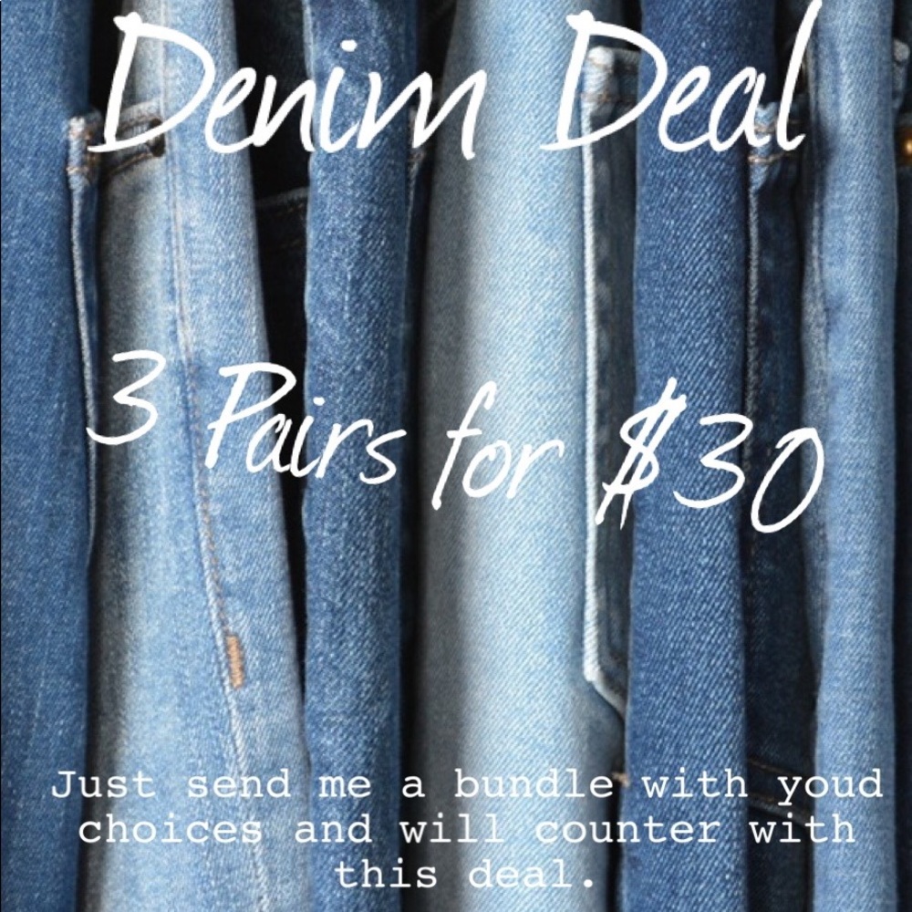 🔥Denim Deal🔥 3 for $30